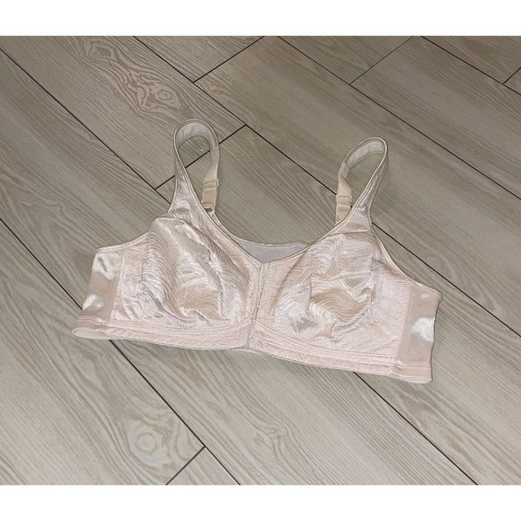 Playtex 18 Hour E525 Wire Free Bra Posture Boost PowerSupport Smoothing 38C - Picture 1 of 6
